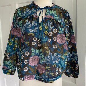 Abigail Borg for J Crew Blouse size S